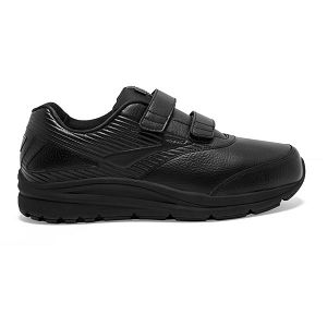 Brooks Addiction Walker V-Strap 2 Men's Walking Shoes Black | NZ-478352