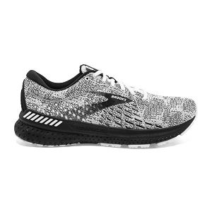 Brooks Adrenaline GTS 21 Women's Road Running Shoes White / Grey / Black | NZ-253690