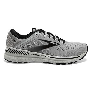 Brooks Adrenaline GTS 22 Men's Road Running Shoes Grey / Black | NZ-682347