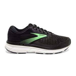 Brooks Dyad 11 Women's Road Running Shoes Black / Green / White | NZ-48951