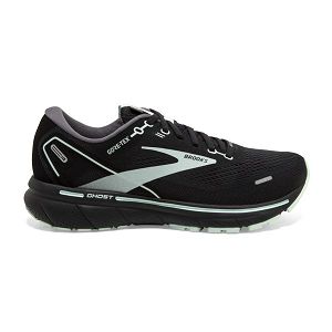 Brooks Ghost 14 GTX Women's Road Running Shoes Black / White | NZ-258143