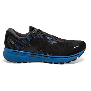 Brooks Ghost 14 Men's Road Running Shoes Black / Blue | NZ-689753