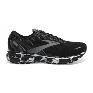 Brooks Ghost 14 Men's Road Running Shoes Black / Grey / White | NZ-903821