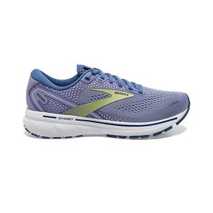 Brooks Ghost 14 Women's Road Running Shoes Purple / Blue / Yellow | NZ-503124