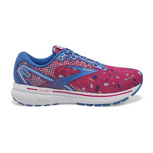 Brooks Ghost 14 Women's Road Running Shoes Red / Blue / White | NZ-730915