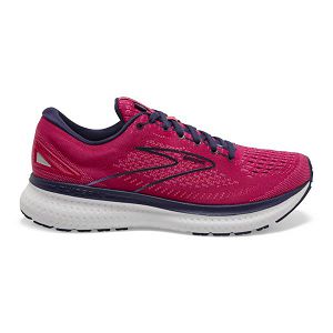 Brooks Glycerin 19 Women's Road Running Shoes Red / Purple / White | NZ-509624