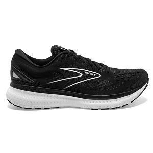 Brooks Glycerin 19 Women's Road Running Shoes Black / White | NZ-564802