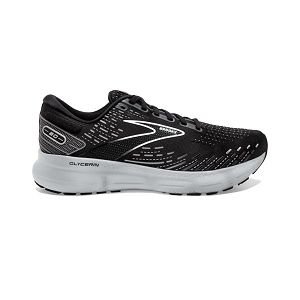 Brooks Glycerin 20 Men's Road Running Shoes Black / White / Grey | NZ-825604