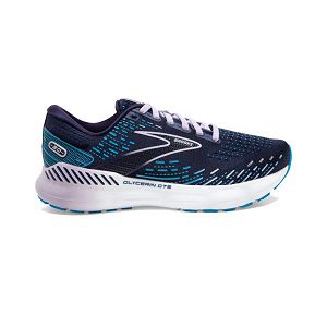 Brooks Glycerin GTS 20 Women's Road Running Shoes Navy / Blue / White | NZ-637249