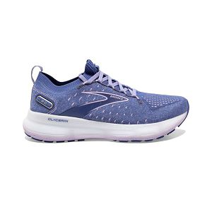 Brooks Glycerin StealthFit 20 Women's Road Running Shoes Blue / White | NZ-817643