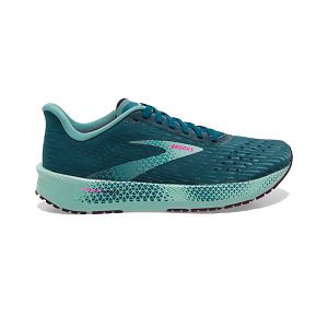 Brooks Hyperion Tempo Women's Road Running Shoes Blue / Green / Pink | NZ-619243