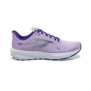 Brooks Launch 9 Women's Road Running Shoes Purple / Blue / White | NZ-759423