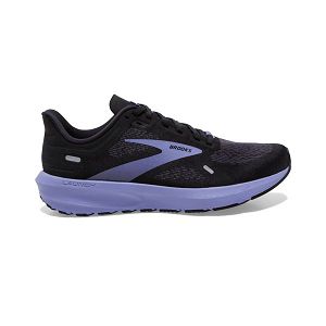 Brooks Launch 9 Women's Road Running Shoes Black / Purple | NZ-831672