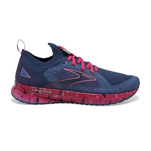 Brooks Levitate StealthFit 5 Women's Road Running Shoes Blue / Red | NZ-195270