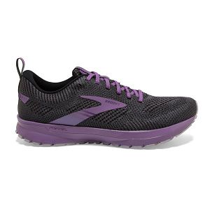 Brooks Revel 5 Women's Road Running Shoes Grey / Purple | NZ-856409