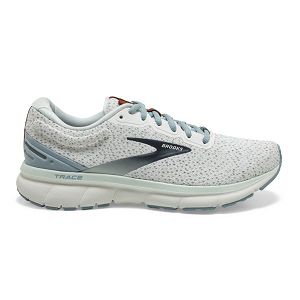 Brooks Trace Women's Road Running Shoes Grey / Blue / Black | NZ-396420