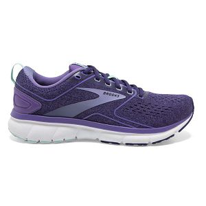 Brooks Transmit 3 Women's Road Running Shoes Purple / White | NZ-258706