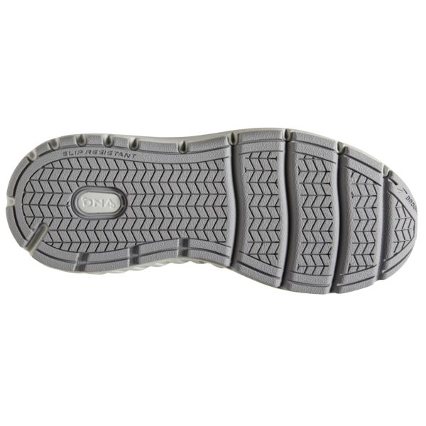 Brooks Addiction Walker Suede Women's Walking Shoes Grey / White | NZ-539184