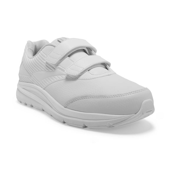 Brooks Addiction Walker V-Strap 2 Men's Walking Shoes White | NZ-302851