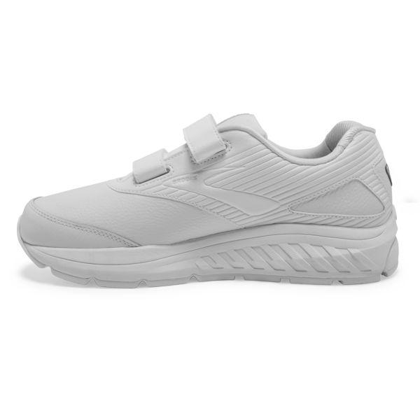 Brooks Addiction Walker V-Strap 2 Men's Walking Shoes White | NZ-302851