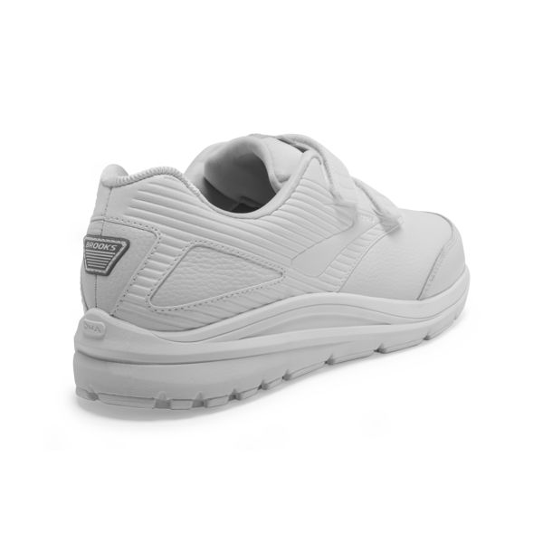 Brooks Addiction Walker V-Strap 2 Men's Walking Shoes White | NZ-302851