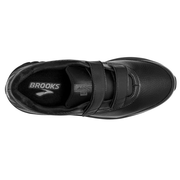 Brooks Addiction Walker V-Strap 2 Men's Walking Shoes Black | NZ-478352