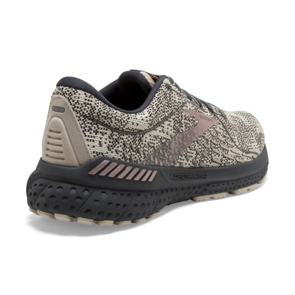 Brooks Adrenaline GTS 21 Women's Road Running Shoes Grey / Beige / Rose | NZ-204658