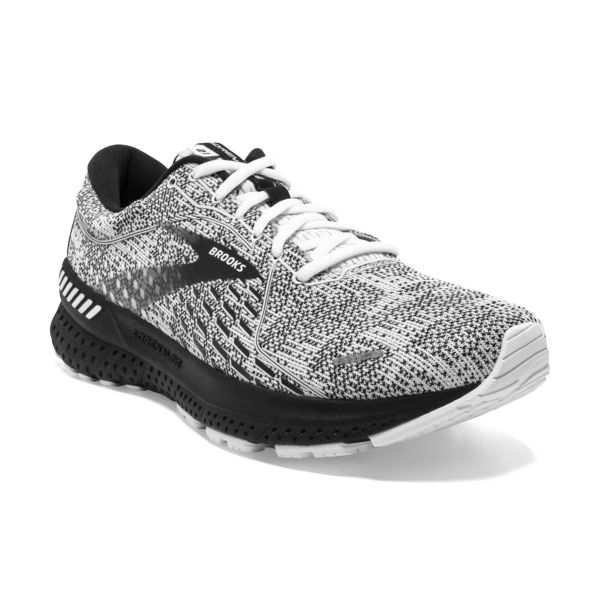 Brooks Adrenaline GTS 21 Women's Road Running Shoes White / Grey / Black | NZ-253690