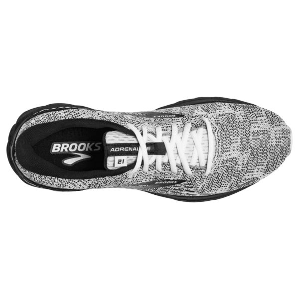 Brooks Adrenaline GTS 21 Women's Road Running Shoes White / Grey / Black | NZ-253690