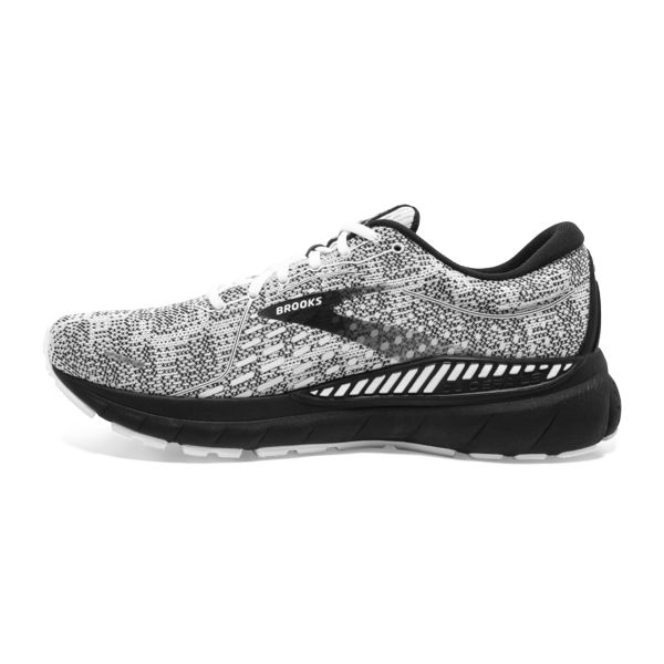 Brooks Adrenaline GTS 21 Women's Road Running Shoes White / Grey / Black | NZ-253690