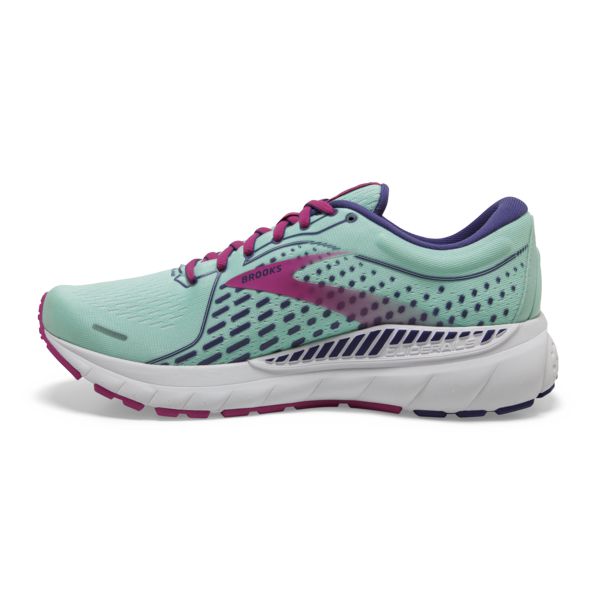 Brooks Adrenaline GTS 21 Women's Road Running Shoes Navy / Blue / Fuchsia | NZ-653018