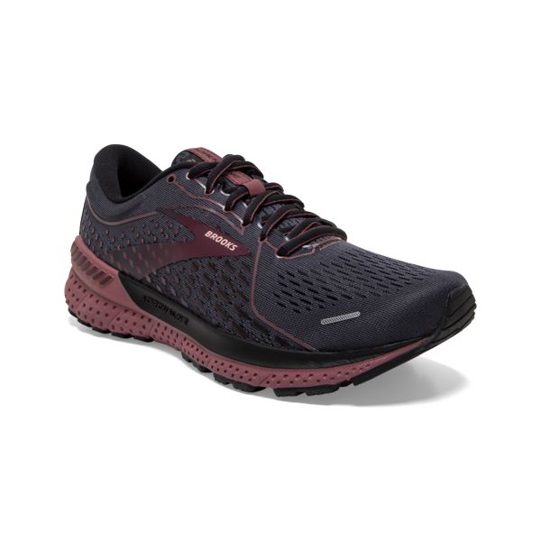 Brooks Adrenaline GTS 21 Women's Road Running Shoes Black / Brown | NZ-815947