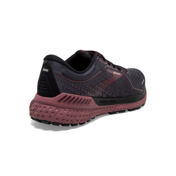 Brooks Adrenaline GTS 21 Women's Road Running Shoes Black / Brown | NZ-815947