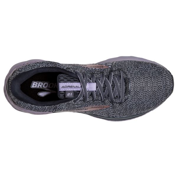 Brooks Adrenaline GTS 21 Women's Road Running Shoes Grey / Purple | NZ-820514