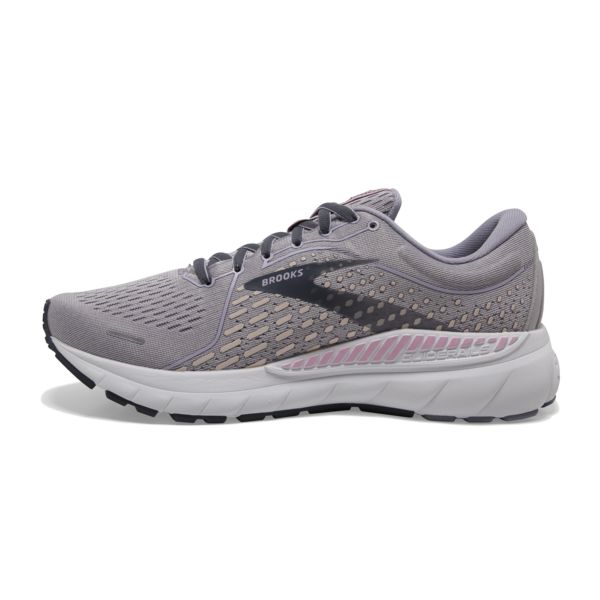 Brooks Adrenaline GTS 21 Women's Road Running Shoes Grey / Purple | NZ-892037