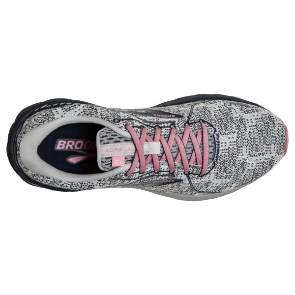 Brooks Adrenaline GTS 21 Women's Road Running Shoes White / Black / Coral | NZ-913862