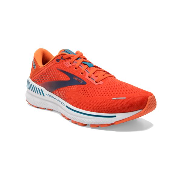 Brooks Adrenaline GTS 22 Men's Road Running Shoes Orange / Blue / White | NZ-23578