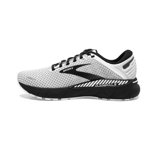 Brooks Adrenaline GTS 22 Men's Road Running Shoes White / Grey / Black | NZ-539748