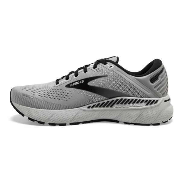 Brooks Adrenaline GTS 22 Men's Road Running Shoes Grey / Black | NZ-682347