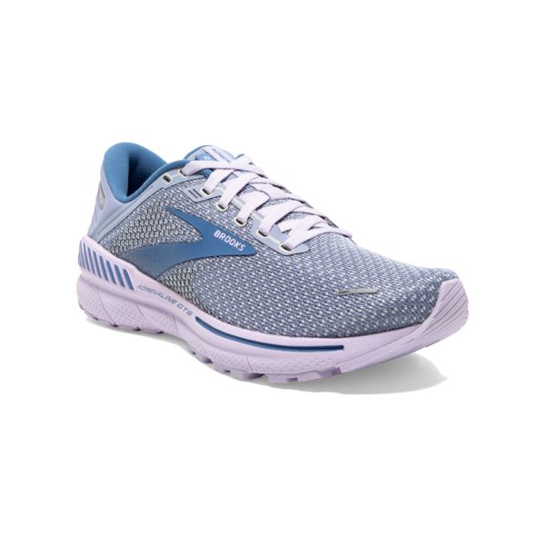 Brooks Adrenaline GTS 22 Women's Road Running Shoes Purple / Blue | NZ-129348