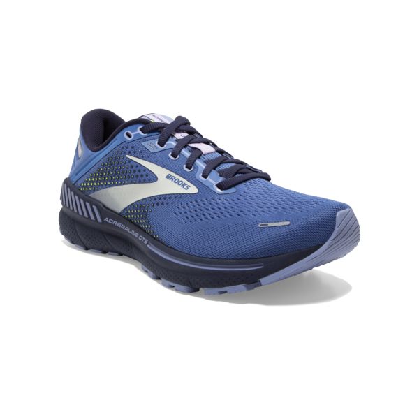 Brooks Adrenaline GTS 22 Women's Road Running Shoes Blue / Purple / Yellow | NZ-398524