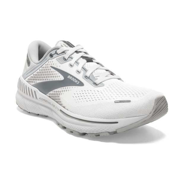 Brooks Adrenaline GTS 22 Women's Road Running Shoes White / Grey | NZ-492637