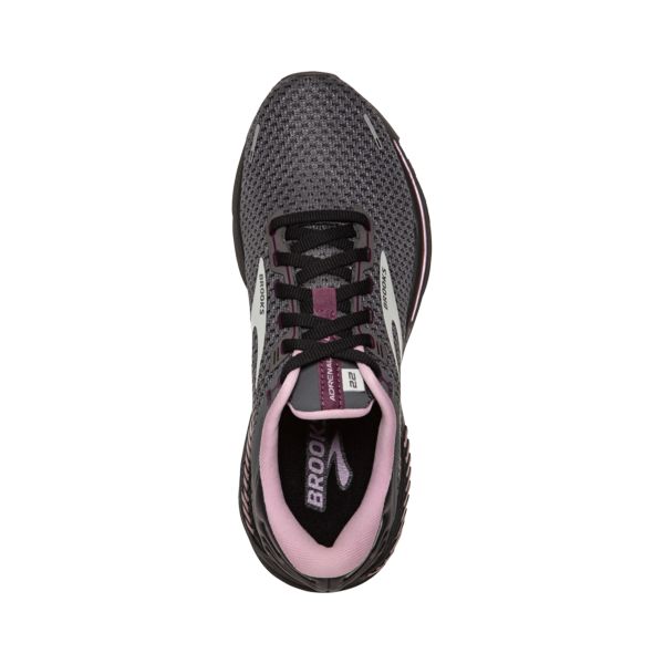 Brooks Adrenaline GTS 22 Women's Road Running Shoes Grey / Pink / White | NZ-814203