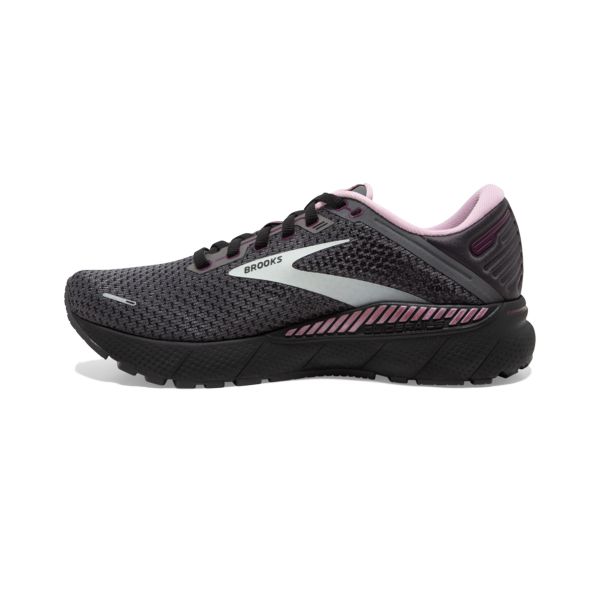 Brooks Adrenaline GTS 22 Women's Road Running Shoes Grey / Pink / White | NZ-814203