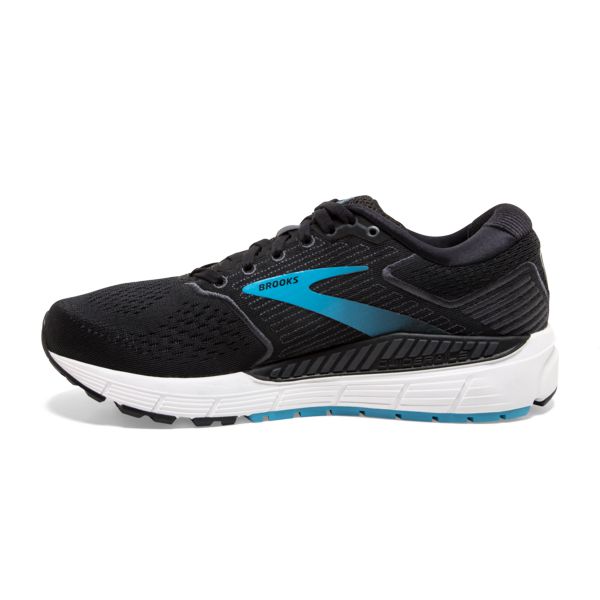 Brooks Ariel 20 Women's Road Running Shoes Black / Blue / White | NZ-376452