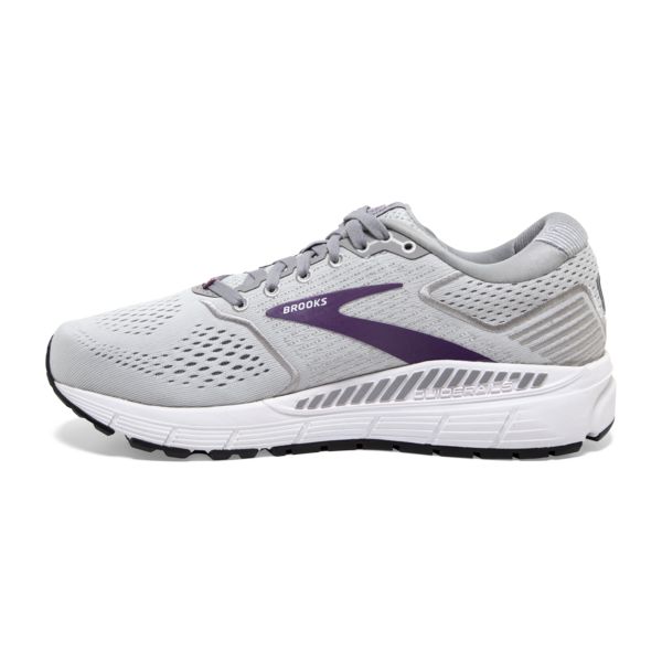 Brooks Ariel 20 Women's Road Running Shoes Grey / Purple / White | NZ-942581