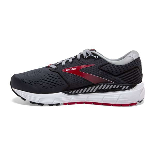 Brooks Beast 20 Men's Road Running Shoes Black / Red / White | NZ-837150