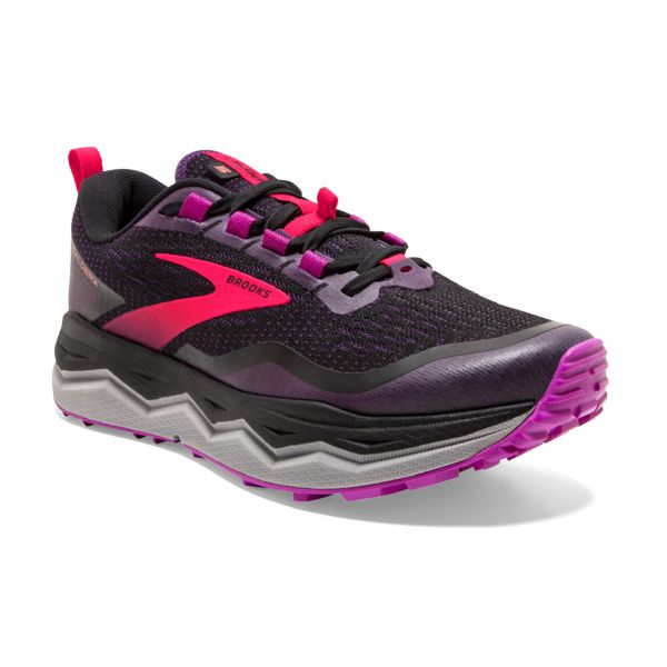 Brooks Caldera 5 Women's Trail Running Shoes Black / Purple / Red | NZ-721430