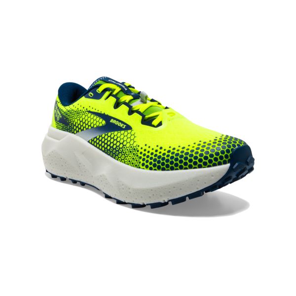 Brooks Caldera 6 Men's Trail Running Shoes Yellow / Green / White | NZ-632901