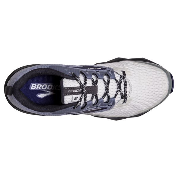 Brooks Divide 2 Women's Trail Running Shoes White / Blue / Black | NZ-290457